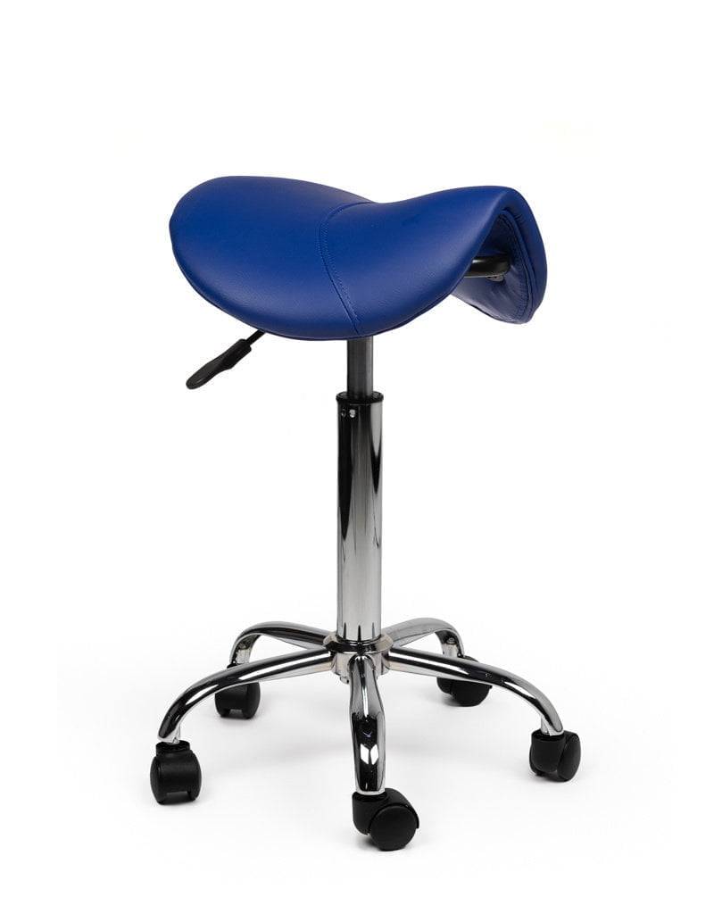 Ergonomische Zadelkruk Blauw Op Wielen-0