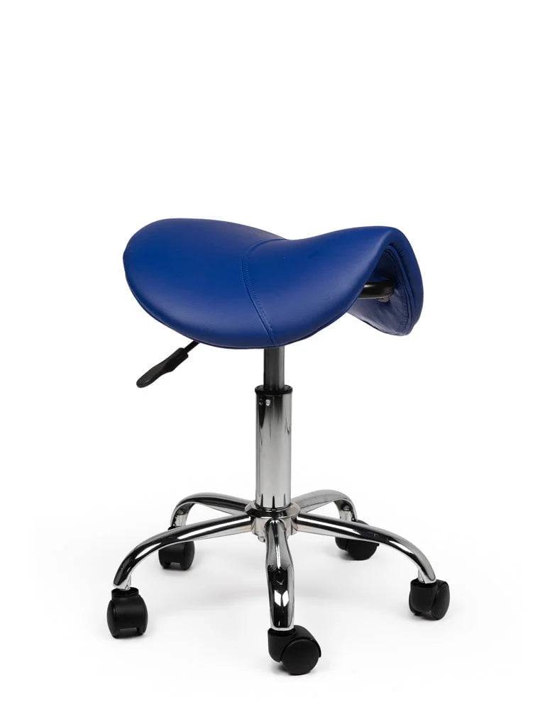 Ergonomische Zadelkruk Blauw Op Wielen-0