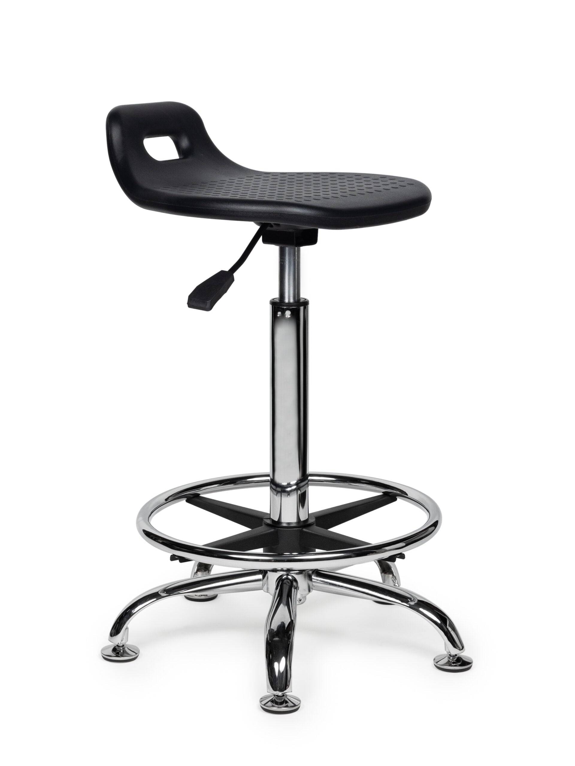 Ergonomische Stahulp Kruk Zwart-0