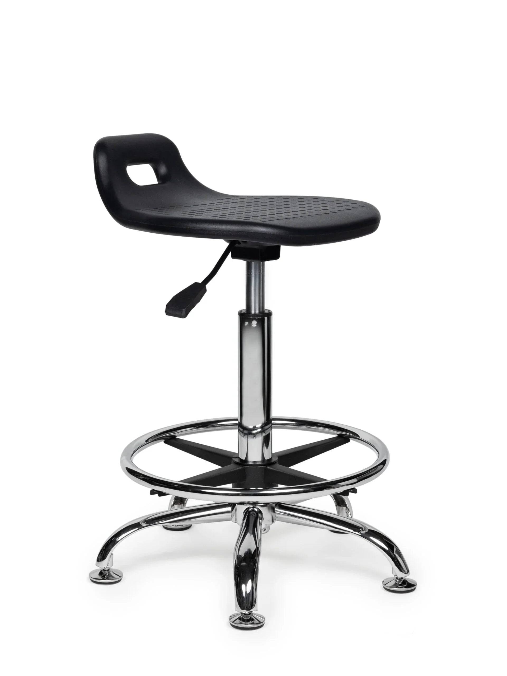 Ergonomische Stahulp Kruk Zwart-0