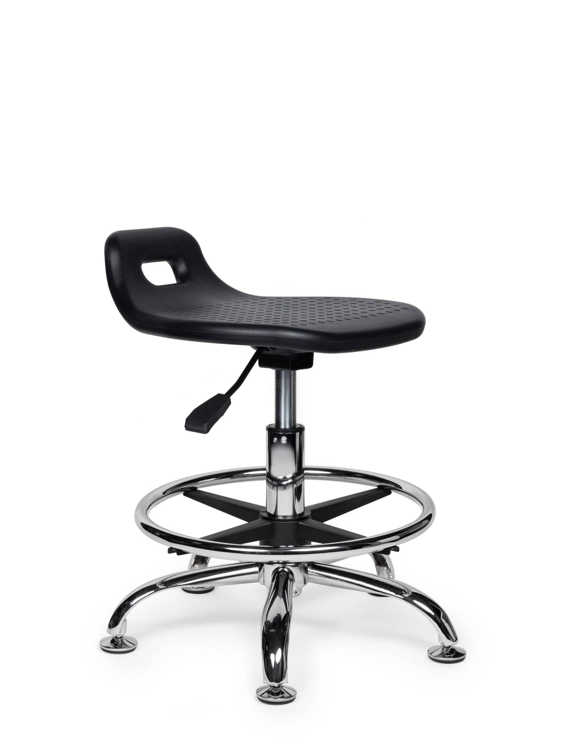 Ergonomische Stahulp Kruk Zwart-0