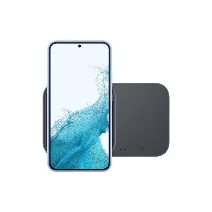 Samsung 15W Snelle Draadloze Dubbele Lader - Inductiepad - Zwart-1