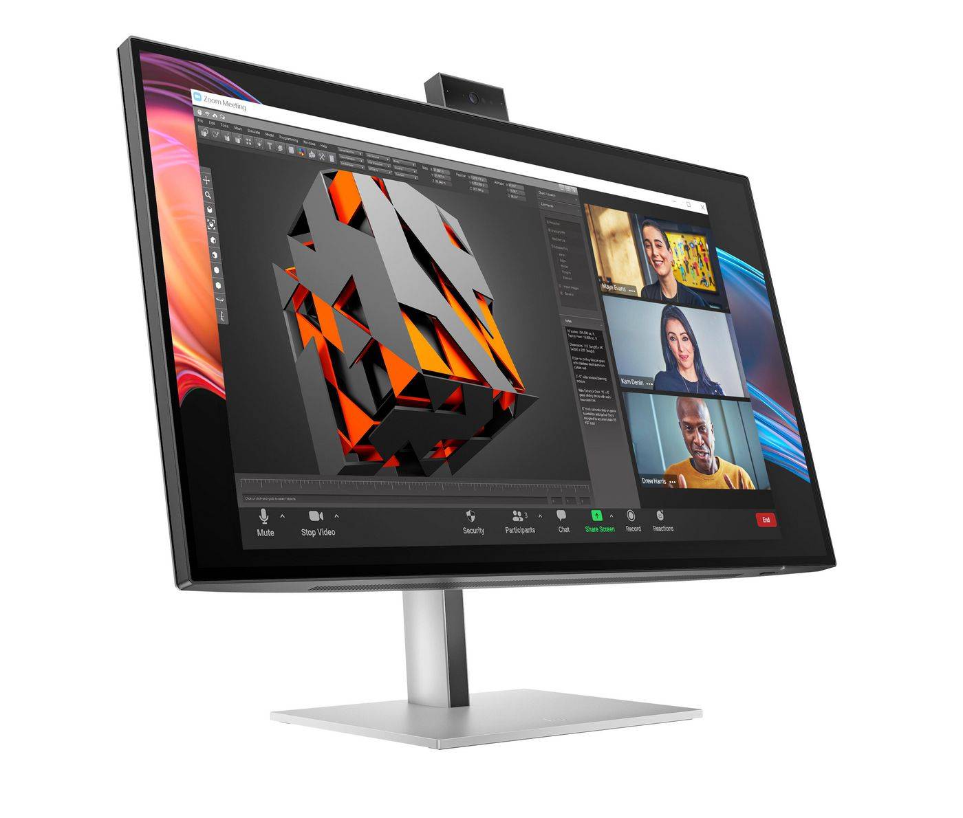 HP Series 7 Pro 27 inch 4K-conferentiemonitor - 727pm-1