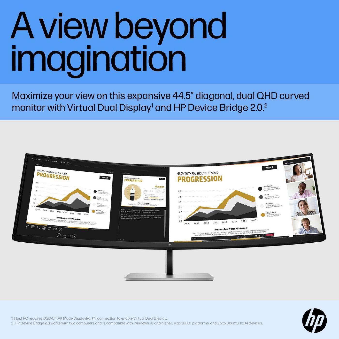HP E45c G5 DQHD gebogen monitor-4