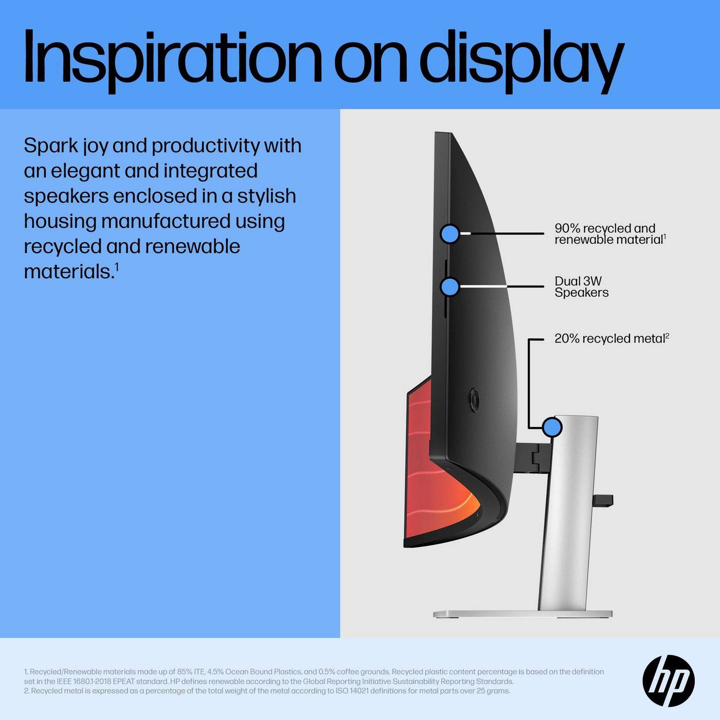 Symboolafbeelding voor HP E45c G5 DQHD gebogen monitor