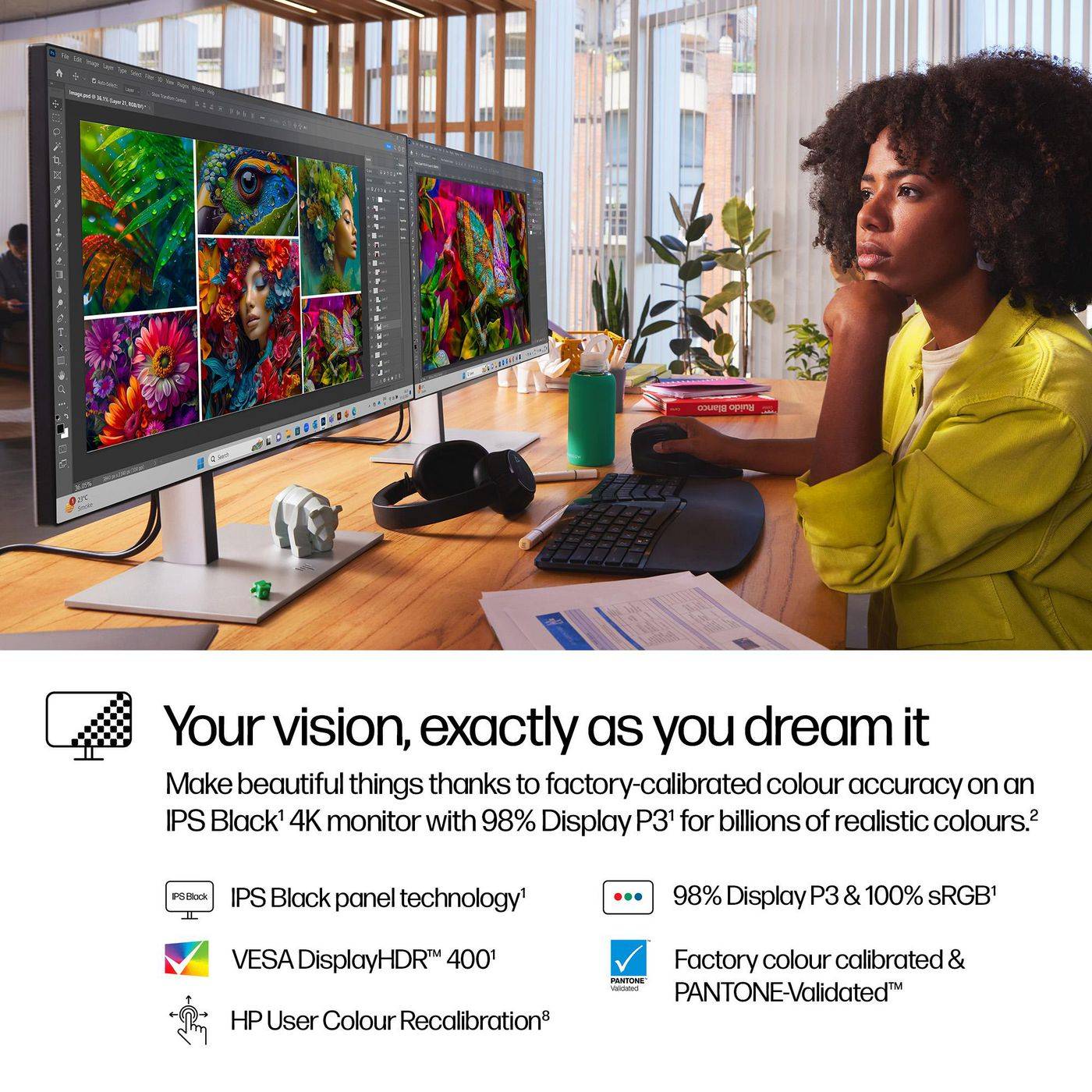 Symboolafbeelding voor HP Series 7 Pro 27 inch 4K Thunderbolt 4-monitor - 727 stuks