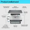 Symboolafbeelding voor HP- HP LaserJet MFP M234dw printer, Zwart-wit, Printer voor Kleine kantoren, Printen, kopiëren, scann...