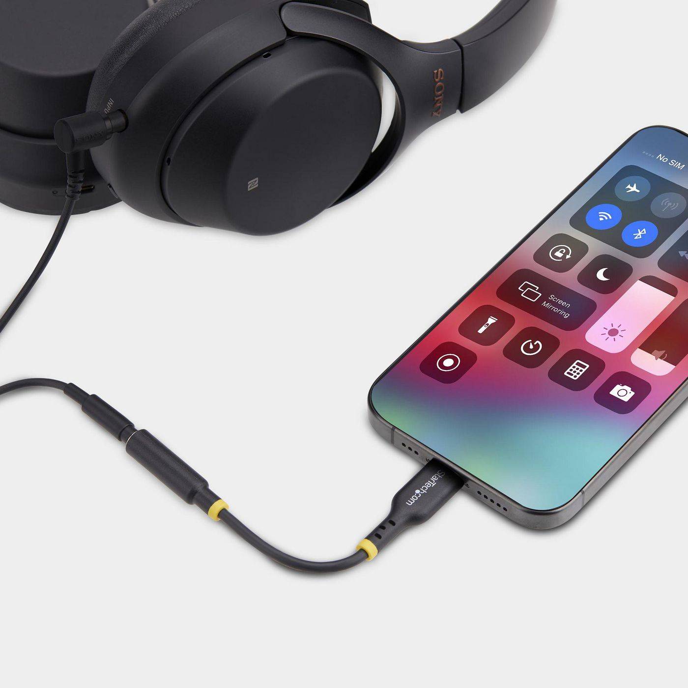 StarTech.com 5 inch (12,7 cm) USB-C naar 3,5 mm TRRS hoofdtelefoon-/headset-aansluiting audioadapter, 32-bits DAC, USB-C-5