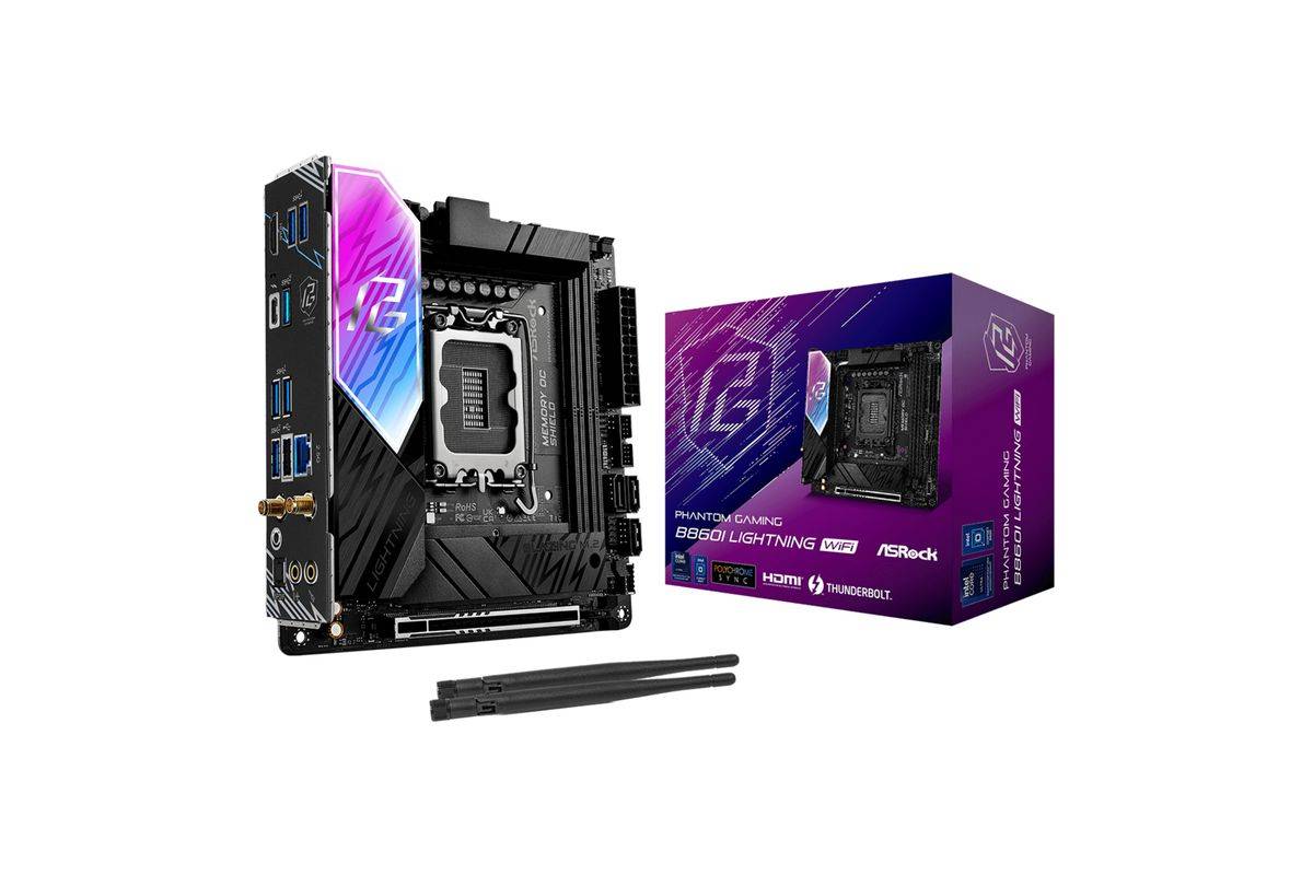 Asrock B860I Lightning WiFi Intel B860 LGA 1851 (Socket V1) mini ITX-0