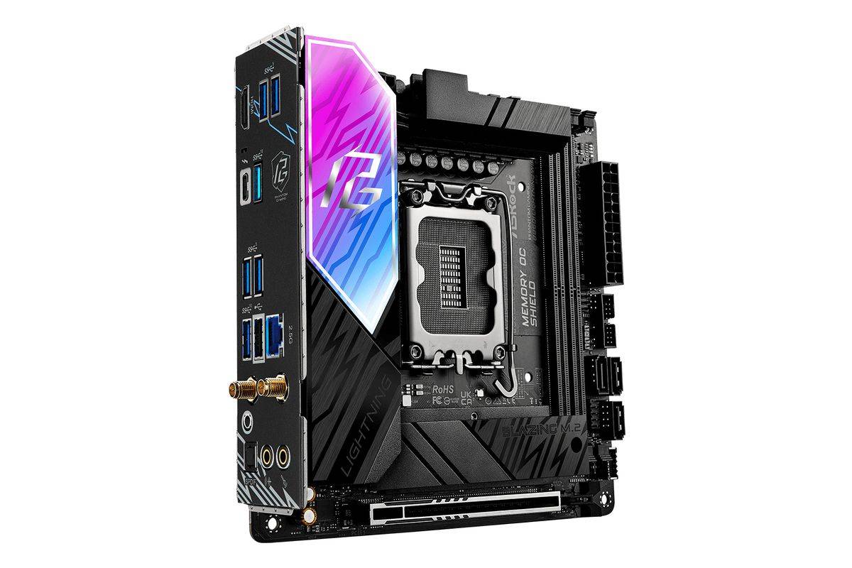 Asrock B860I Lightning WiFi Intel B860 LGA 1851 (Socket V1) mini ITX-2
