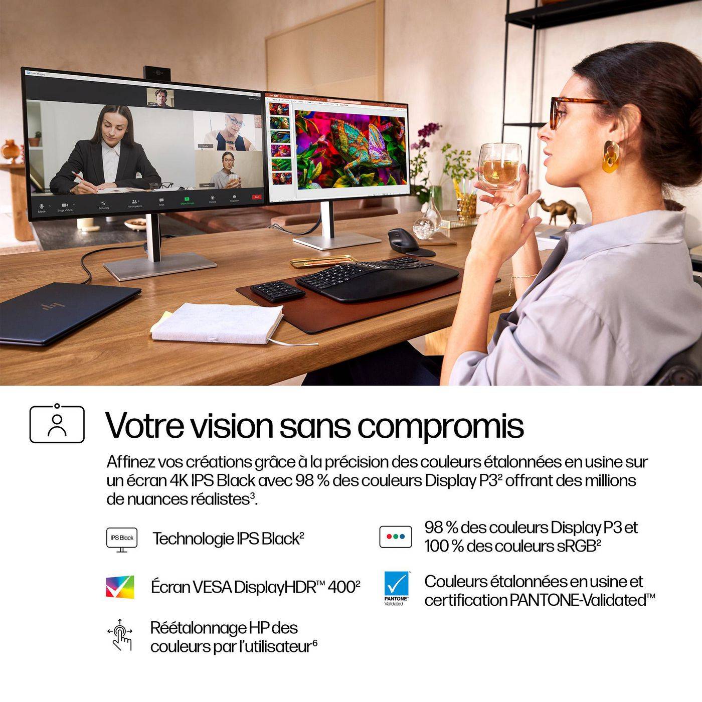 Symboolafbeelding voor HP Series 7 Pro 27 inch 4K-conferentiemonitor - 727pm PVC-vrij