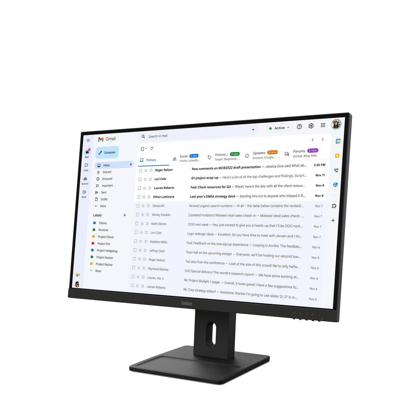 Lenovo ThinkVision E27-40 monitor-2