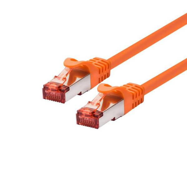 LOGON PROFESSIONELE PATCHKABEL CAT6 F/UTP - 0,3M ORANJE