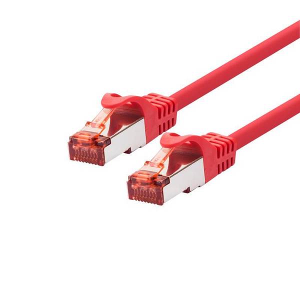 LOGON PROFESSIONELE PATCHKABEL CAT6 F/UTP - 10M ROOD