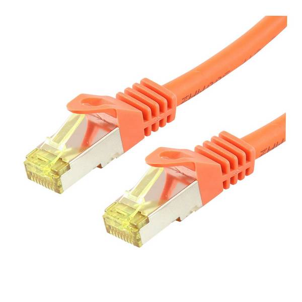 LOGON PROFESSIONELE PATCHKABEL SFTP/AWG26/LSOH 3M - CAT6A 500MHz - ORANJE