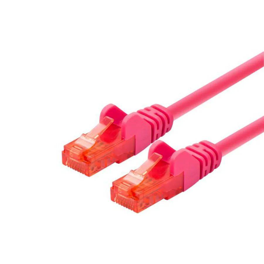 LOGON PROFESSIONELE PATCHKABEL U/UTP CAT6 - 10M MAGENTA-0