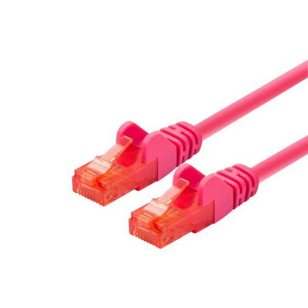LOGON PROFESSIONELE PATCHKABEL U/UTP CAT6 - 15M MAGENTA
