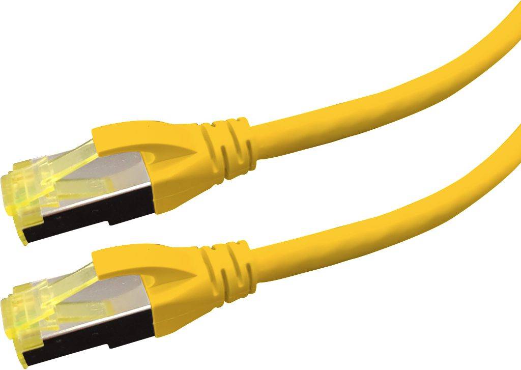 LOGON PREMIUM CAT6 S/FTP LSOH 0,5M Geel-0