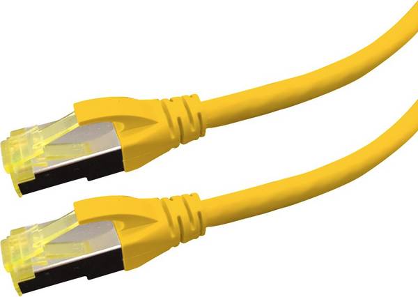 LOGON PREMIUM CAT6A S/FTP LSOH 3M Geel