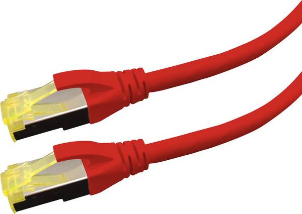 LOGON PREMIUM CAT6 S/FTP LSOH 0,5M Rood