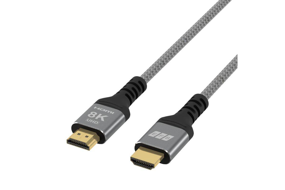 EFB Elektronik HDMI-21-00001 HDMI-kabel 0,5 m HDMI Type A (Standaard) Zwart, Grijs-2