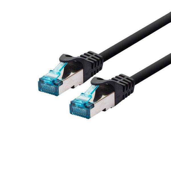 LOGON PROFESSIONELE PATCHKABEL SF/UTP 20M - CAT5E - ZWART