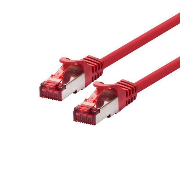 LOGON PROFESSIONELE PATCHKABEL S/FTP PIMF 10M - CAT6 - ROOD