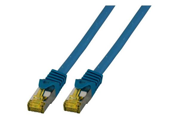 EFB Elektronik MK7001.1.5BL netwerkkabel blauw 1,5 m Cat6a S/FTP (S-STP)