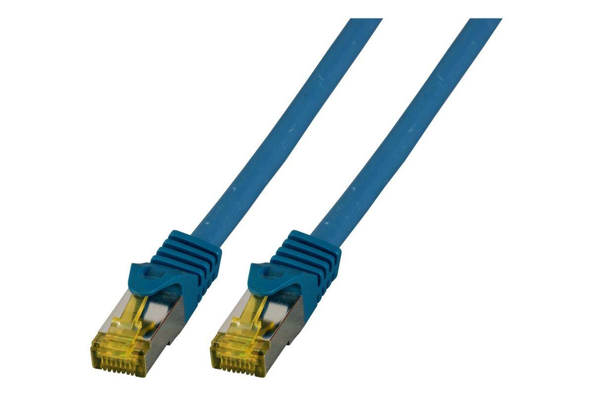 EFB Elektronik MK7001.1.5BL netwerkkabel blauw 1,5 m Cat6a S/FTP (S-STP)-0