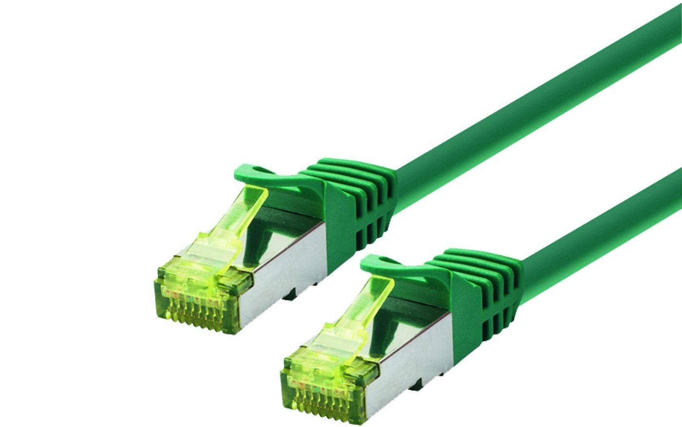 LOGON PROFESSIONELE PATCHKABEL SFTP/AWG26/LSOH 7M - CAT6A 500Mhz - GROEN-0
