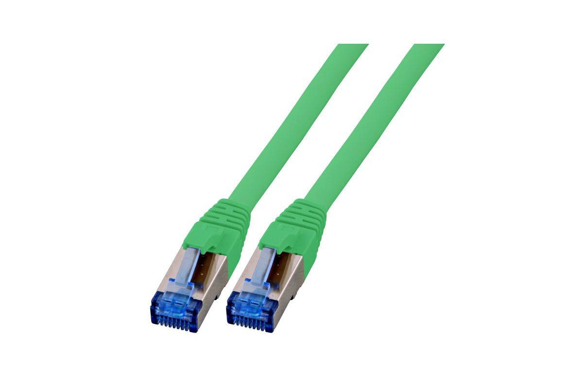 EFB RJ45 patchkabel S/FTP, Cat.6A, Cat7 TPE superflex, 1,5 m, groen-0