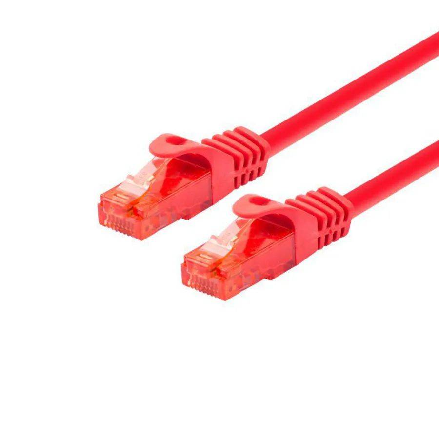 LOGON PROFESSIONELE PATCHKABEL U/UTP CAT6 - 10M ROOD-0