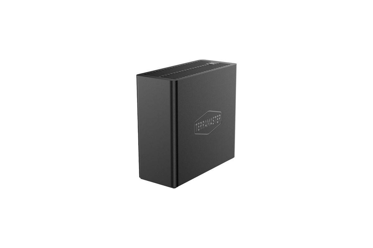 TERRAMASTER D4 SSD, 4-bay behuizing voor alle SSD's, USB4, 40 Gbps, zonder schijven-0
