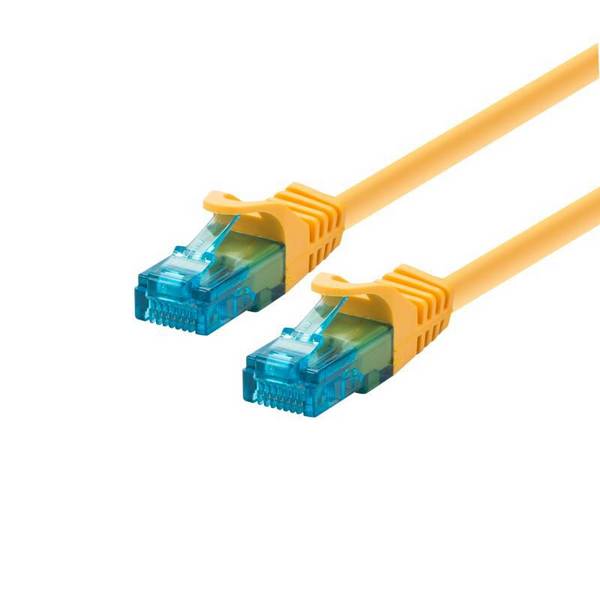 LOGON PROFESSIONELE PATCHKABEL U/UTP 15M - CAT5E - GEEL