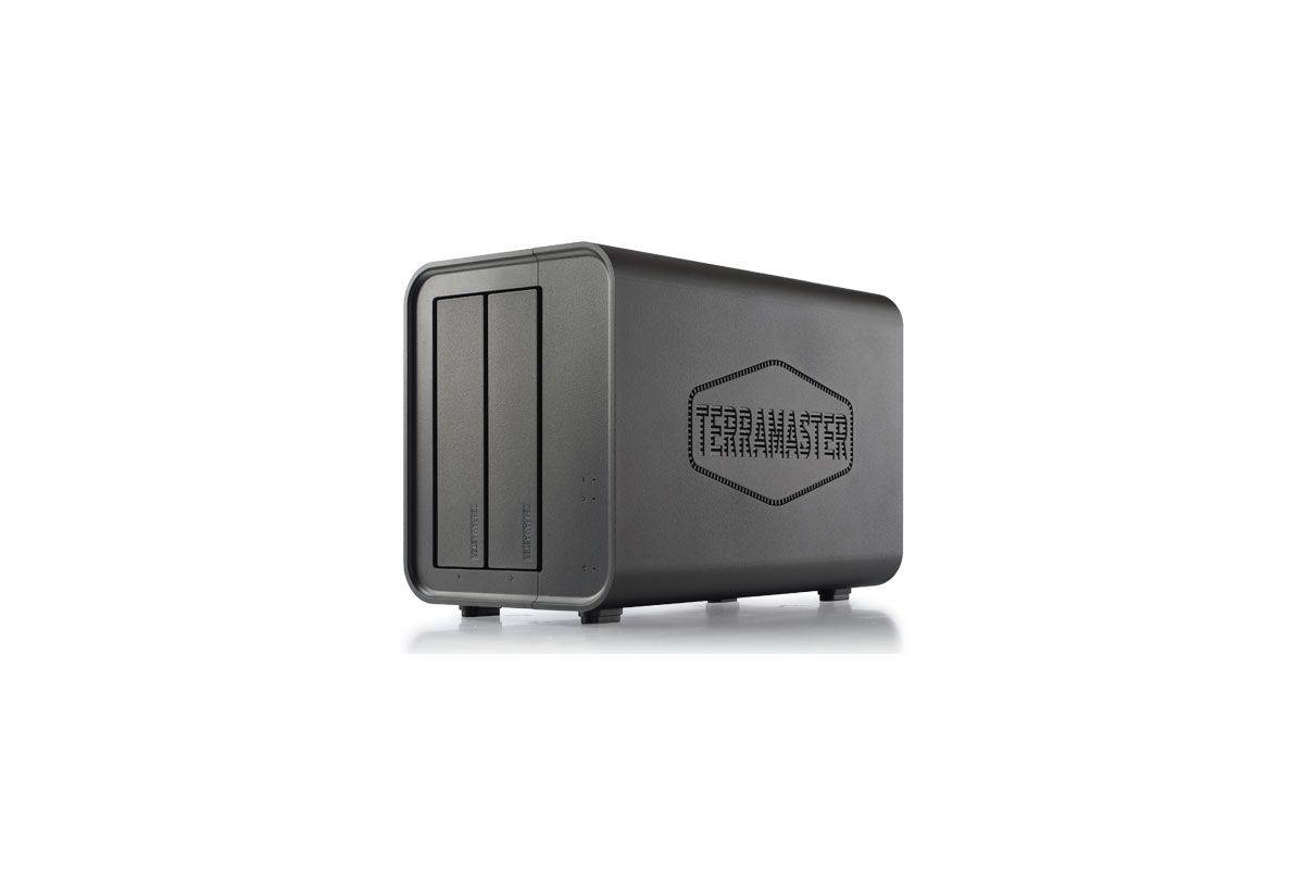 TERRAMASTER D2-320, behuizing met 2 schijfposities, USB 3.2 10 Gbps RAID, zonder schijven-1