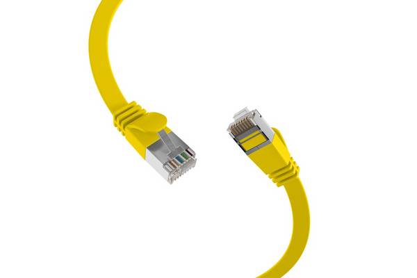 EFB Elektronik K5545GE.0.15 netwerkkabel Geel 0.15 m Cat6a U/FTP (STP)