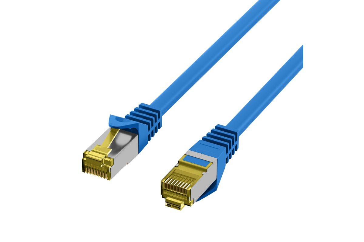 EFB Elektronik MK7001.0.15BL netwerkkabel blauw 0,15 m Cat6a S/FTP (S-STP)-1