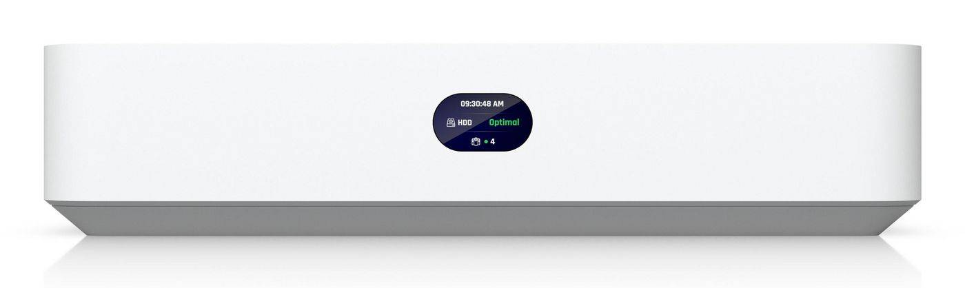 Ubiquiti Network Video Recorder Instant, compact, 6-poorts PoE, HDMI, ondersteuning voor 3,5" HDD, 1,14" scherm-1