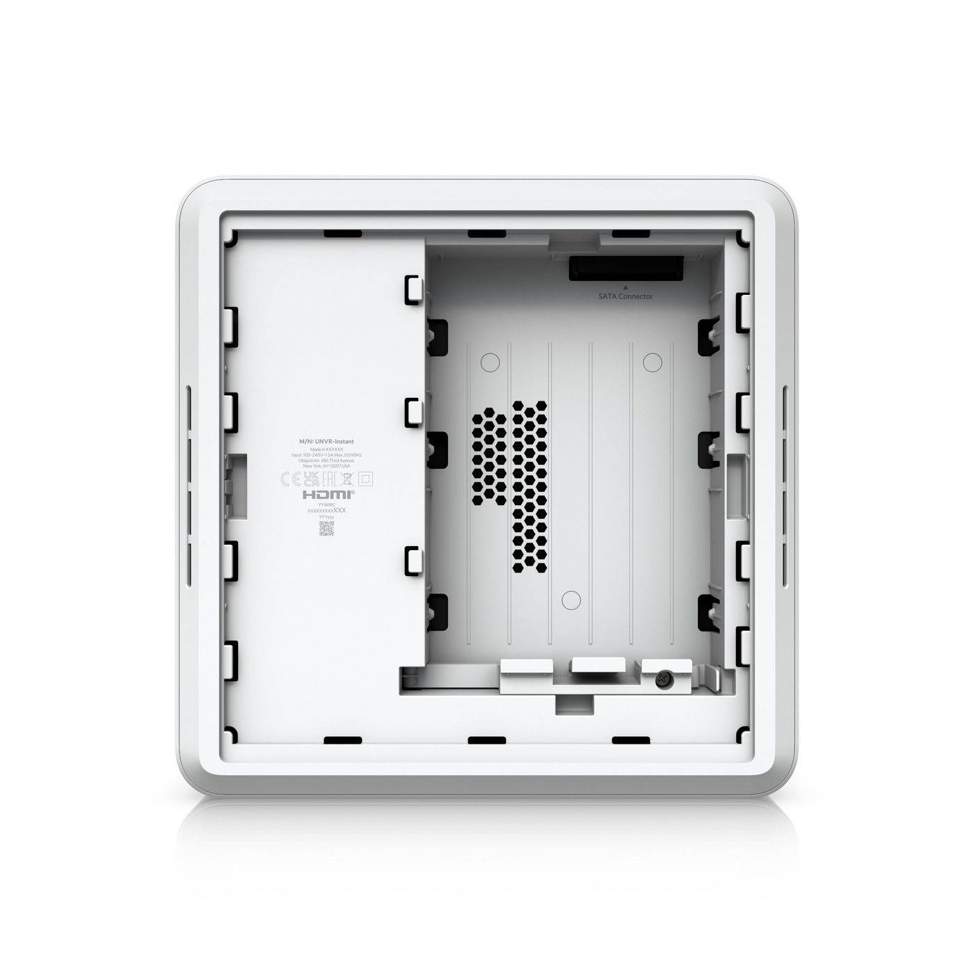 Symboolafbeelding voor Ubiquiti Network Video Recorder Instant, compact, 6-poorts PoE, HDMI, ondersteuning voor 3,5" HDD, 1,14" scherm