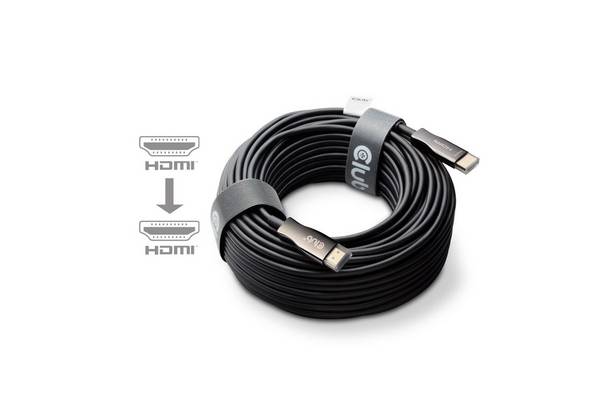 Club3D HDMI-kabel A naar A 2.1 actieve optische 8K60Hz UHD 100 meter (adviesprijs)