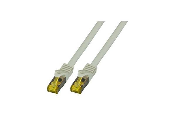EFB RJ45 patchkabel S/FTP, Cat.6A, LSZH, Cat.7 onbewerkte kabel, 1,5 m, grijs