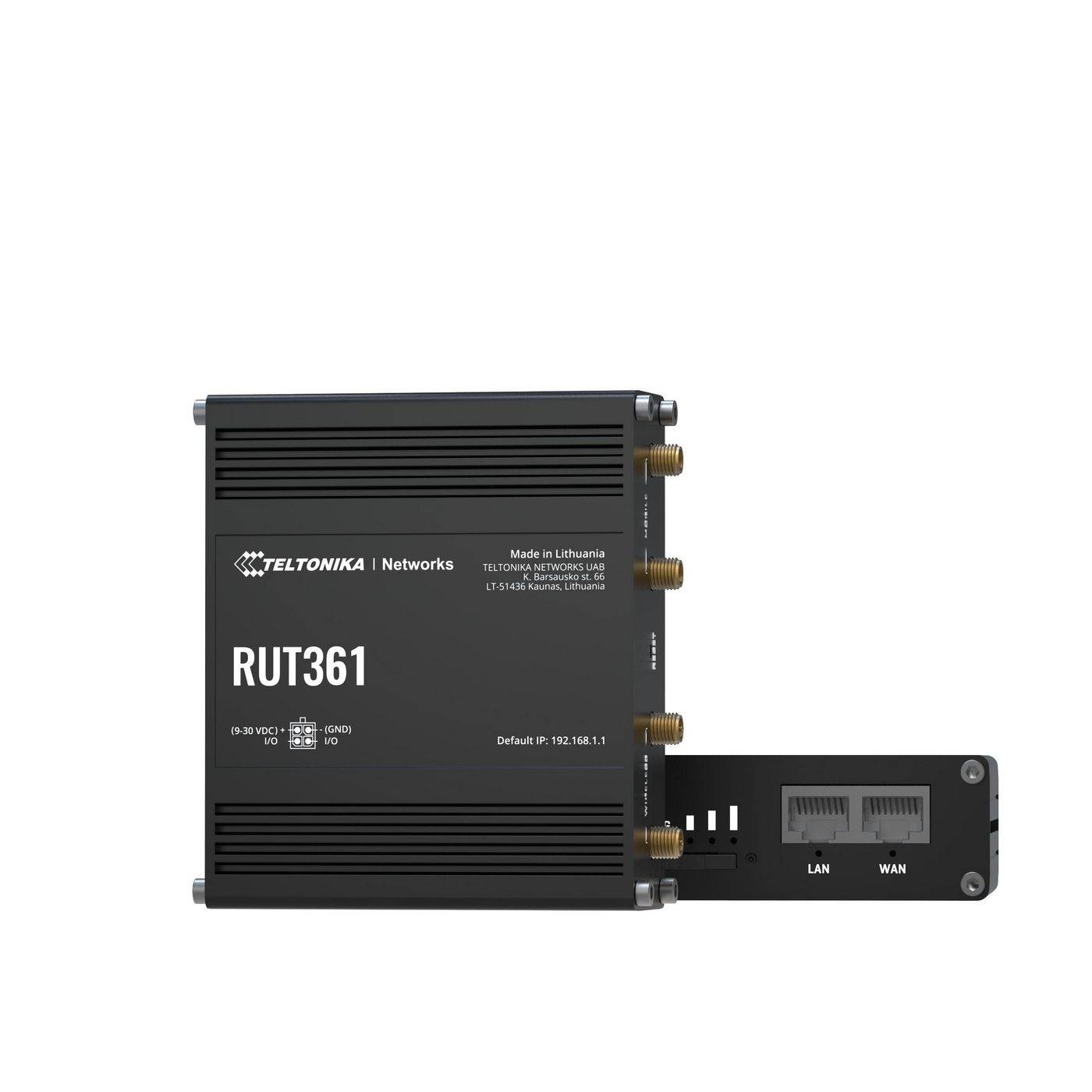 Teltonika Networks RUT361 (EU) LTE CAT6 industriële mobiele router-4