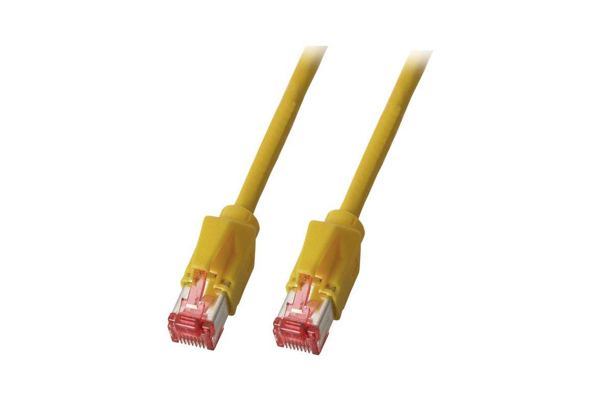 EFB RJ45 patchkabel S/UTP, Cat.5e, PUR Superflex sleepkabel, 1 m, gel-0