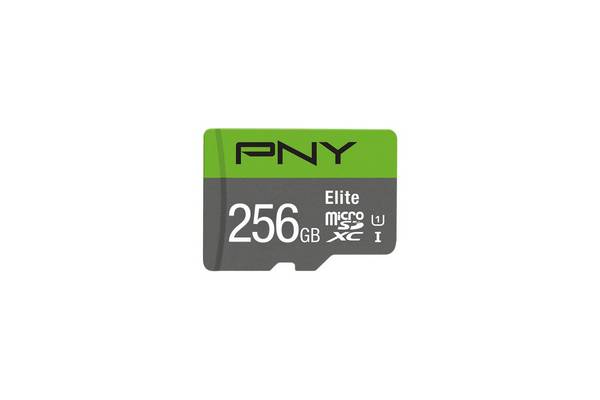 SD MicroSD XC-kaart 256 GB PNY Elite Cl.10 U1 retail