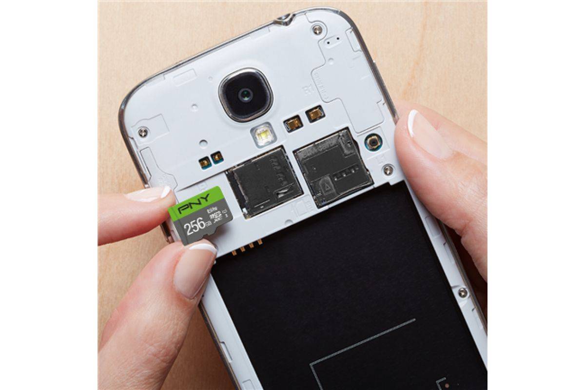 SD MicroSD XC-kaart 256 GB PNY Elite Cl.10 U1 retail-1
