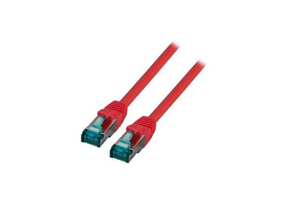 EFB Elektronik MK6001.10R netwerkkabel Rood 10 m Cat6a S/FTP (S-STP)