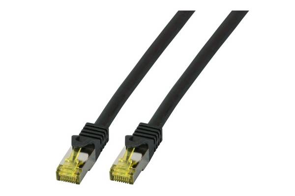 EFB Elektronik MK7001.1.5B netwerkkabel zwart 1,5 m Cat6a S/FTP (S-STP)