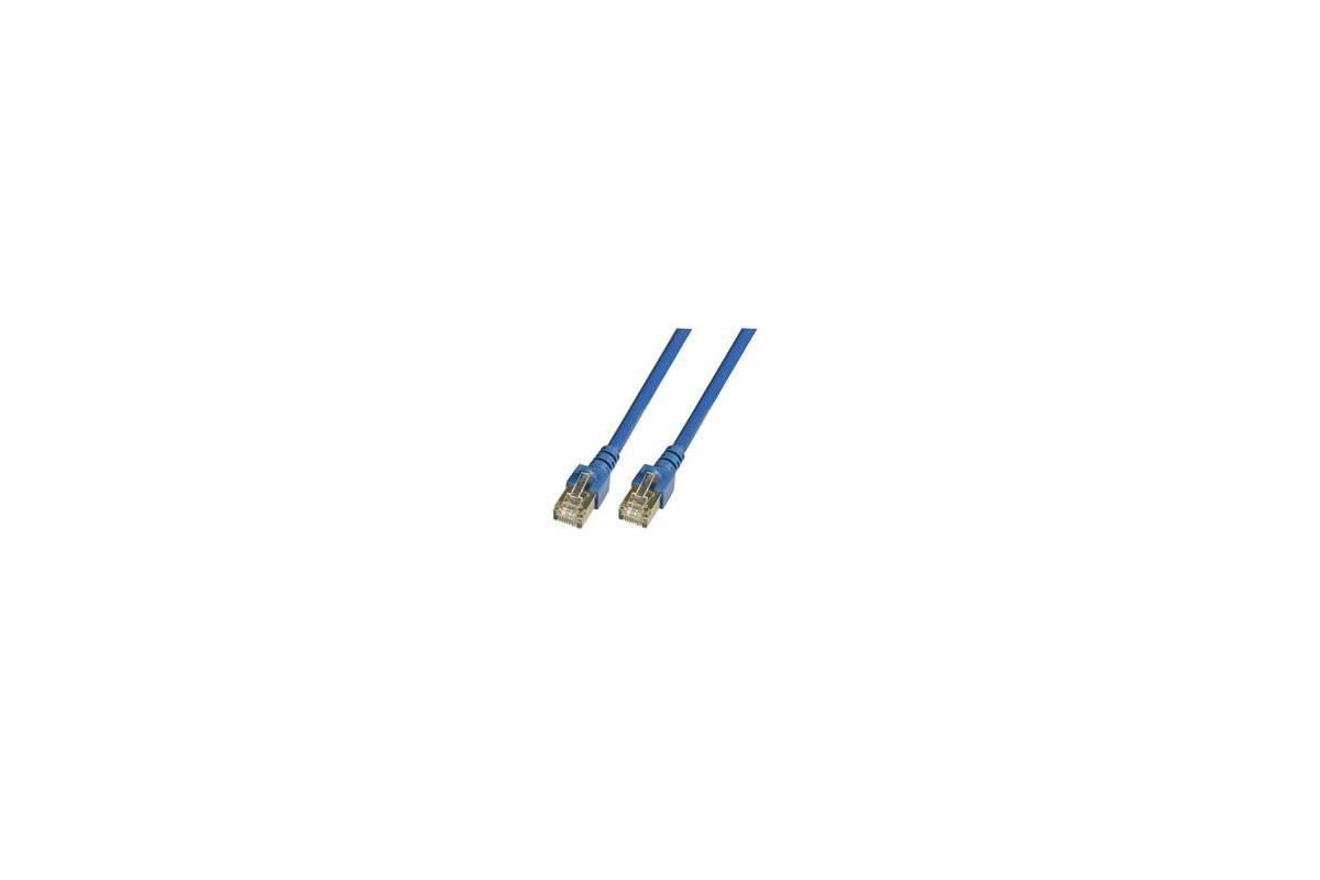 EFB Elektronik Cat5e, 1m netwerkkabel blauw SF/UTP (S-FTP)-0