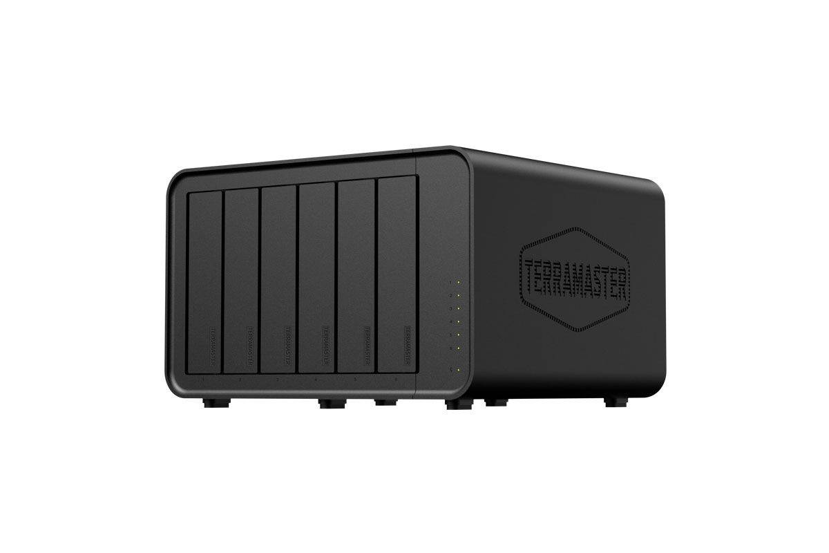 TerraMaster F6-424 MAX data-opslag-server NAS Desktop Intel® Core™ i5 i5-1235U 8 GB DDR5 Zwart-0