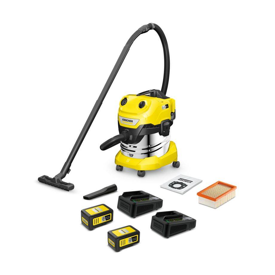Kärcher WD 4-18 S Dual Battery Set V-20/22-0